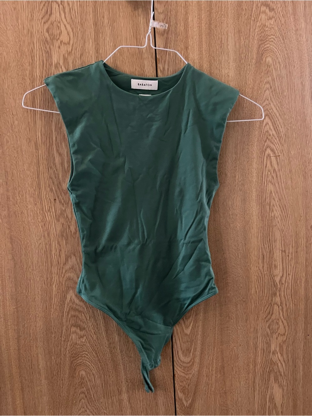Aritzia Babaton Forest Green Bodysuit